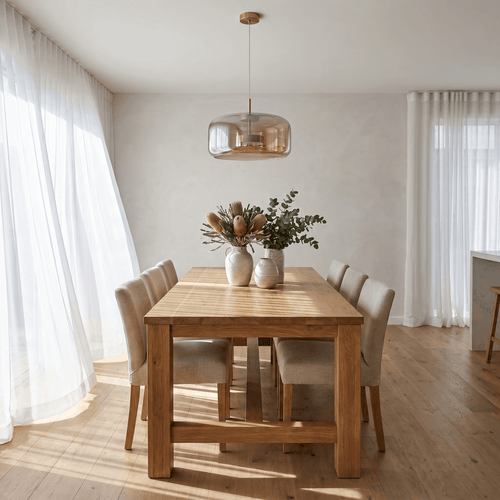 Retro Hailie Smoked Glass LED Pendant Light